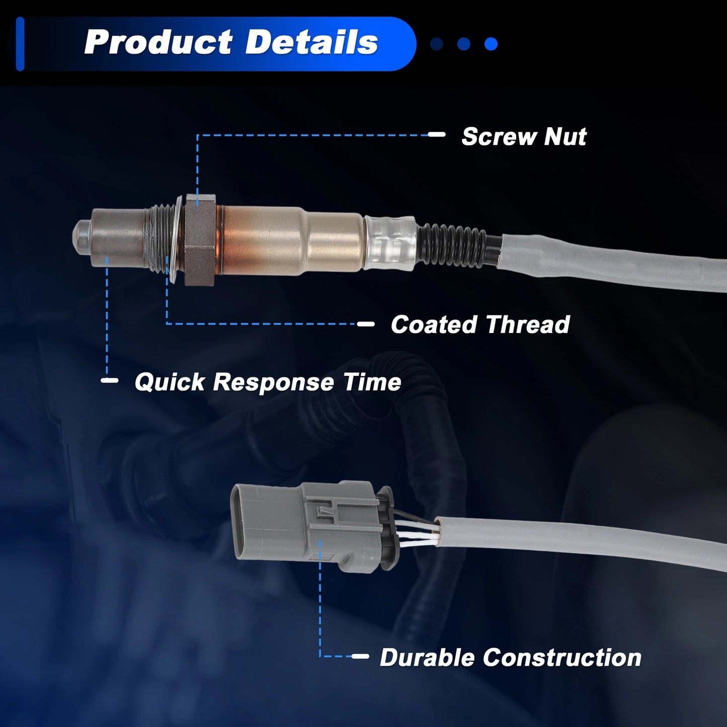 2X Upstream Downstream Oxygen Sensor for Chevrolet Cruze 1.4L (2016–2019)