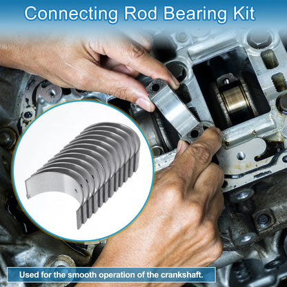 Set of 12 Connecting Rod Bearings for Toyota Land (No. 1320247011)