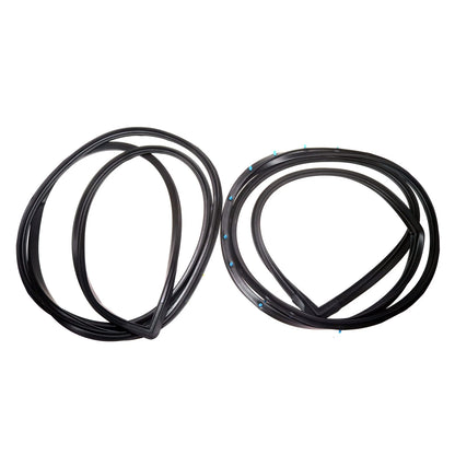 Set of 4 Rear Door Weatherstrip Rubber Seals for Toyota Crown (S60–S65)