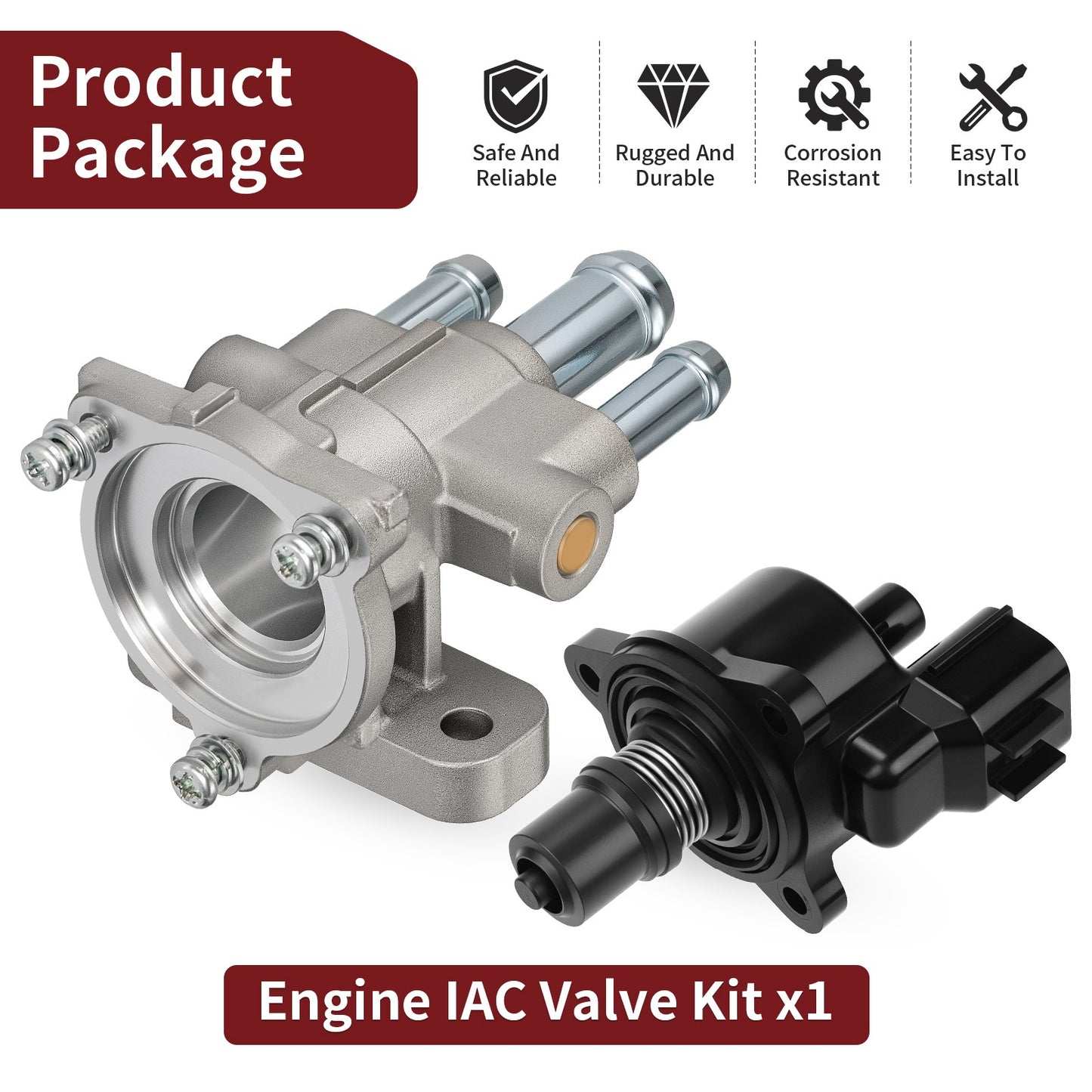Idle Air Control Sensor Valve Kit for Polaris RZR 900 (2014)