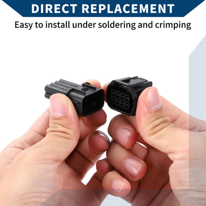 8 Pin Speaker Wiring Harness Connector Plug for Honda