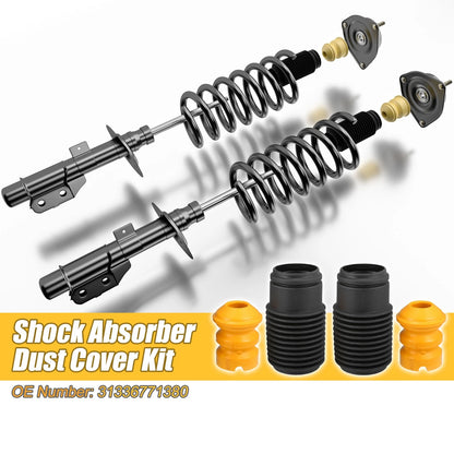 2X Shock Absorber Dust Cover Kit for BMW 128i (2008–2013) No. 31336771380