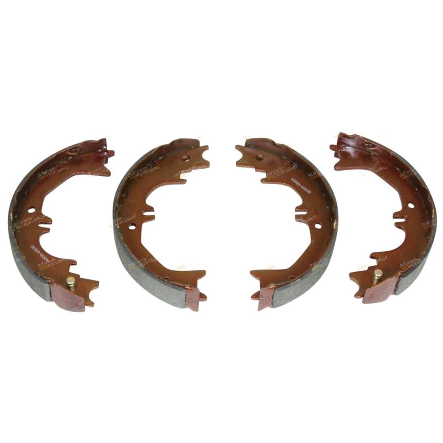 Park Hand Brake Shoes for Toyota HZJ75 HZJ78 HZJ79 HDJ78 HDJ79 FZJ75 FZJ78 FZJ79 (1990–2007)