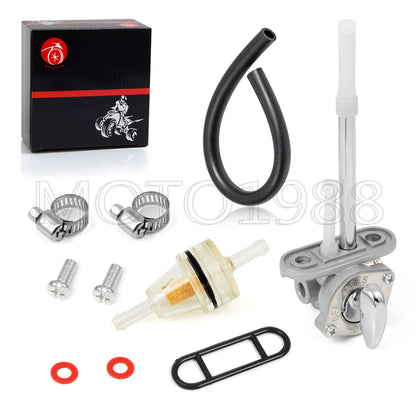 Fuel Valve Petcock & Fuel Filter for Yamaha Banshee 350 (1987–2006)