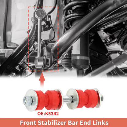 2pcs Front Sway Bar Link Kit for Chevrolet Impala (2000–2013) No.K5342