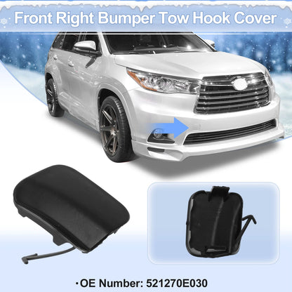 Tow Hook Cover Cap for Toyota Highlander (2014–2016) No. 521270E110