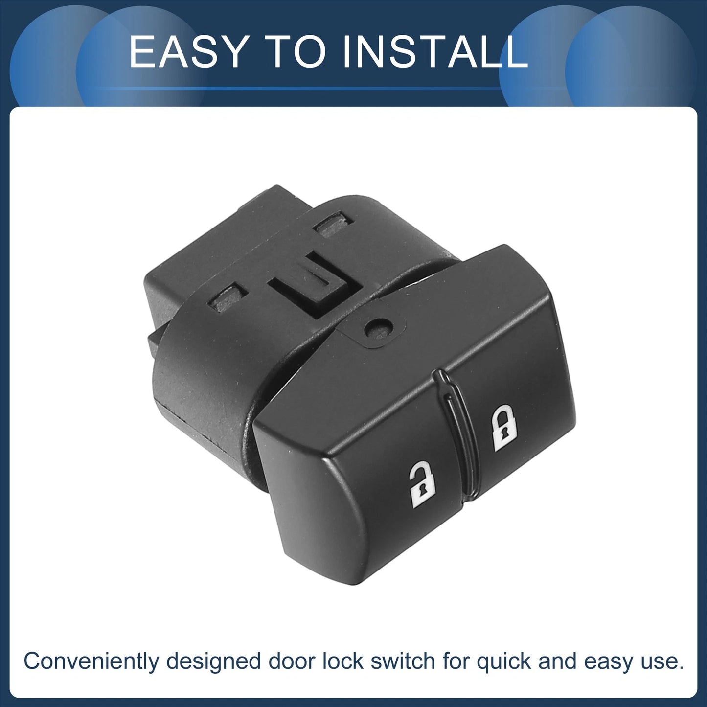 2 Pcs Door Lock Switch No. 15777136 for Chevrolet Cobalt (2005–2010)