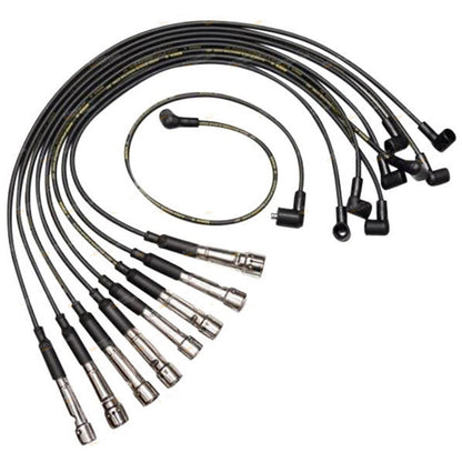 Set of 8 Ignition Spark Plug Leads for Mercedes-Benz 380SEL 380SL 380SEC 380SE (1981–1991)