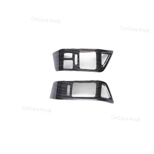 Black Wood L&R AC Outlet Vent Cover Trim for Mitsubishi Pajero Montero(00–06)