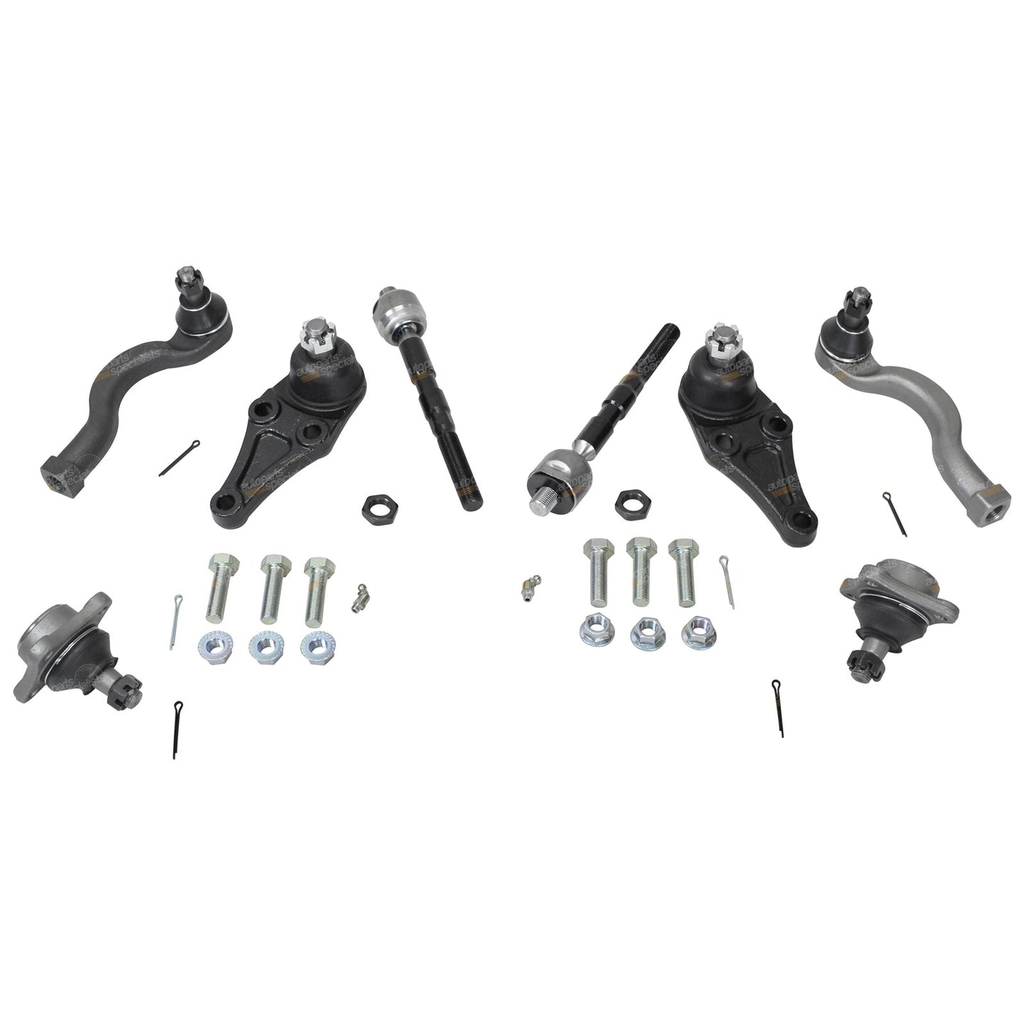 7pc Ball Joint and Tie Rod End Kit for Pajero NM NP (2000–2006) 4X4