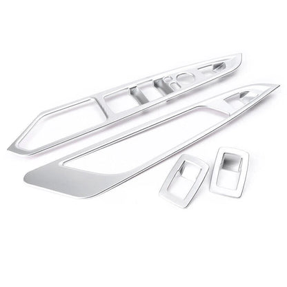 Set of 2 Silver Foot Pegs for BMW K1300S K1300R F800R (2008–2013)