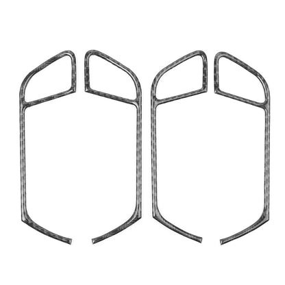 Honeycomb Front Bumper Fog Light Grille Cover for Audi TT (2009–2014)