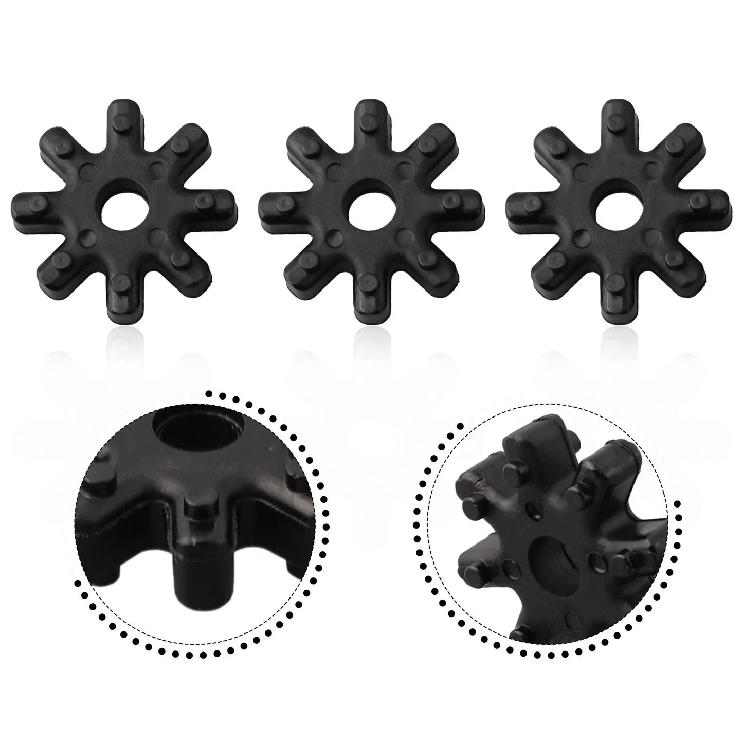 3x Flexible Coupling Steering Coupler