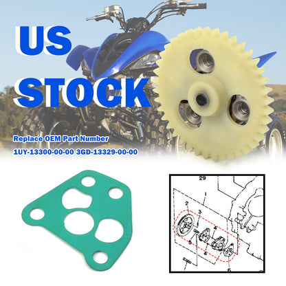 Oil Pump Gear Gasket for Yamaha Raptor Warrior Big Bear 350 400 (2000–2006)
