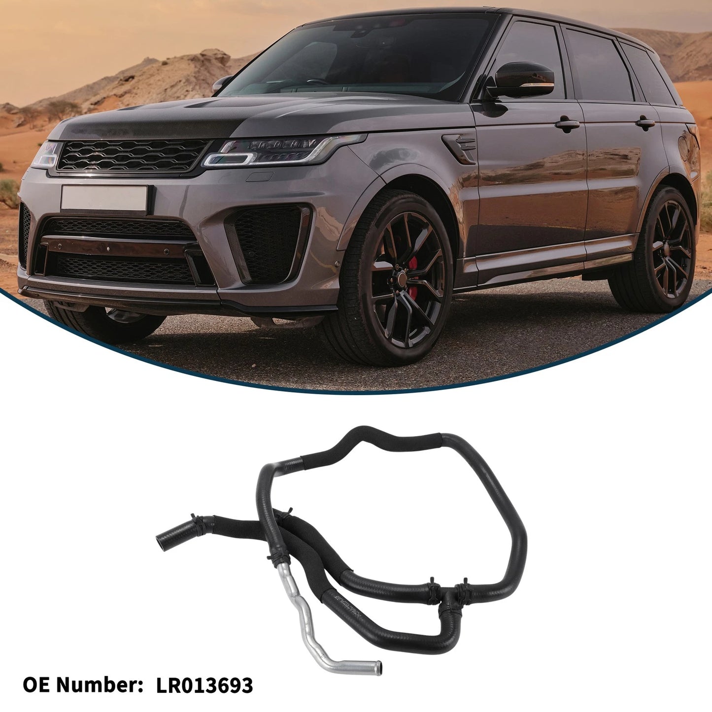 Radiator Hose No.LR013693 for Land Rover Range Rover Sport (2005–2013)