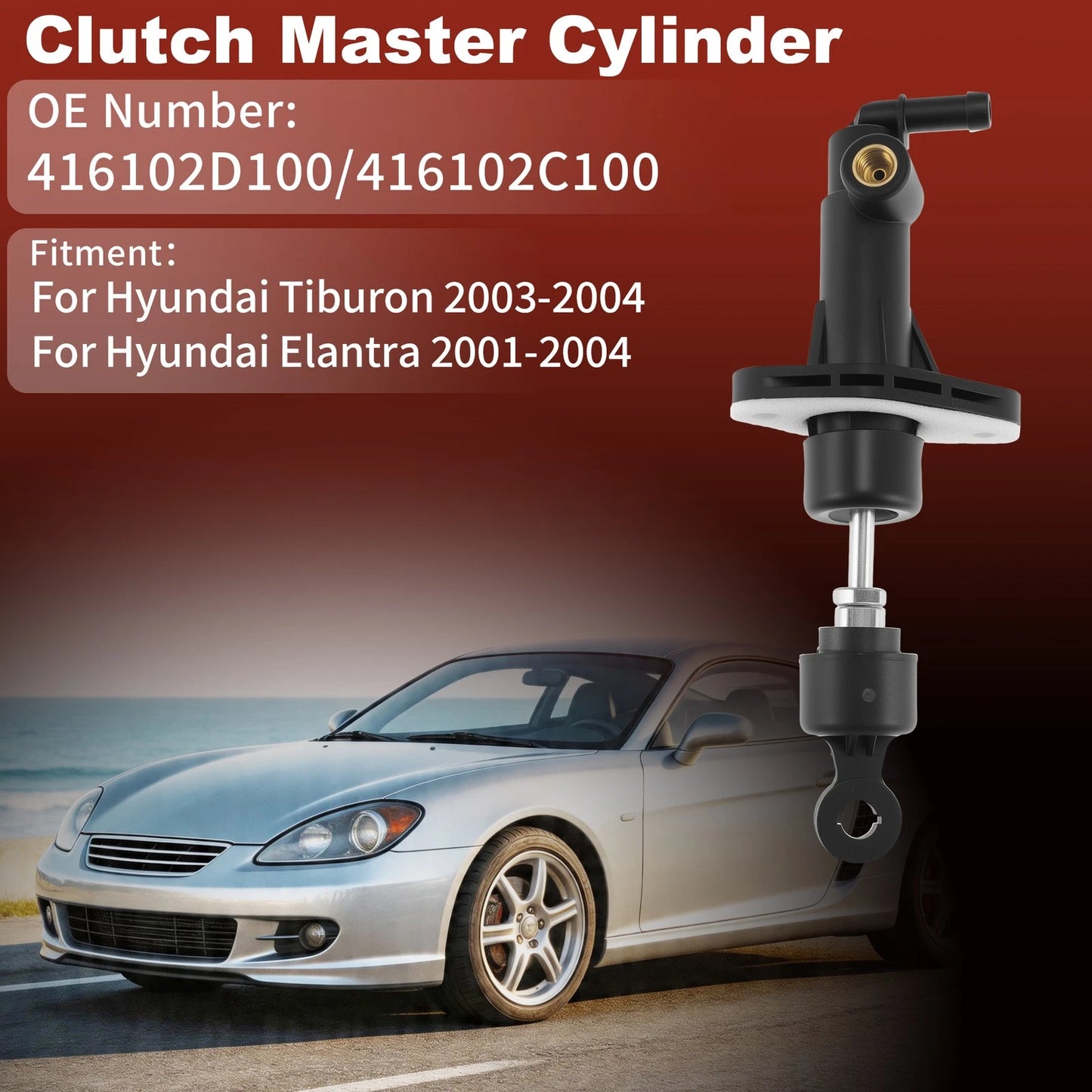 Clutch Master Cylinder for Hyundai Tiburon (2003–2004) 416102D100