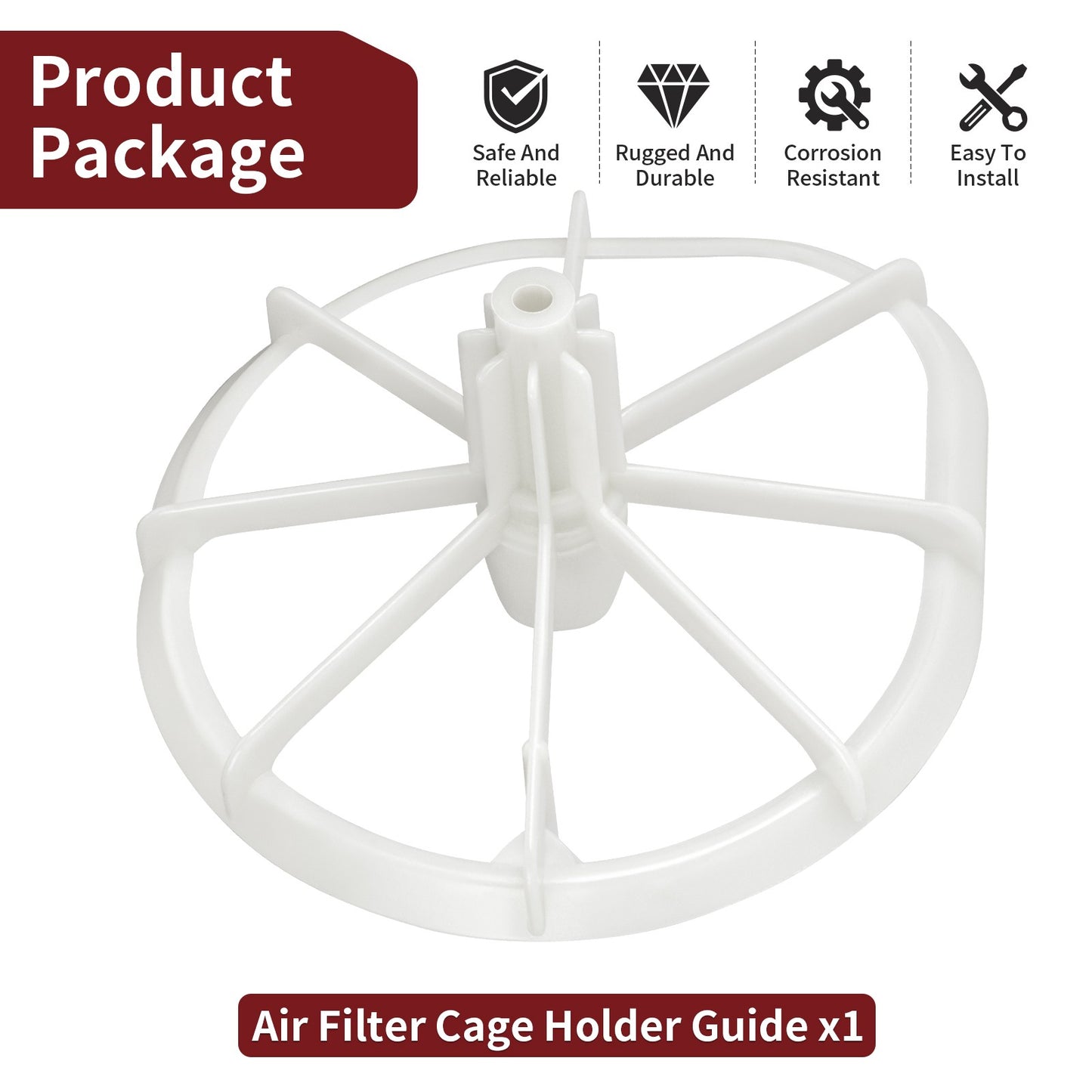 Air Filter Cage Holder for Yamaha YZ125X, YZ125 (1989–2022)