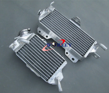 Set of 2 Aluminum Radiators for Kawasaki KX125 (1990–1991)