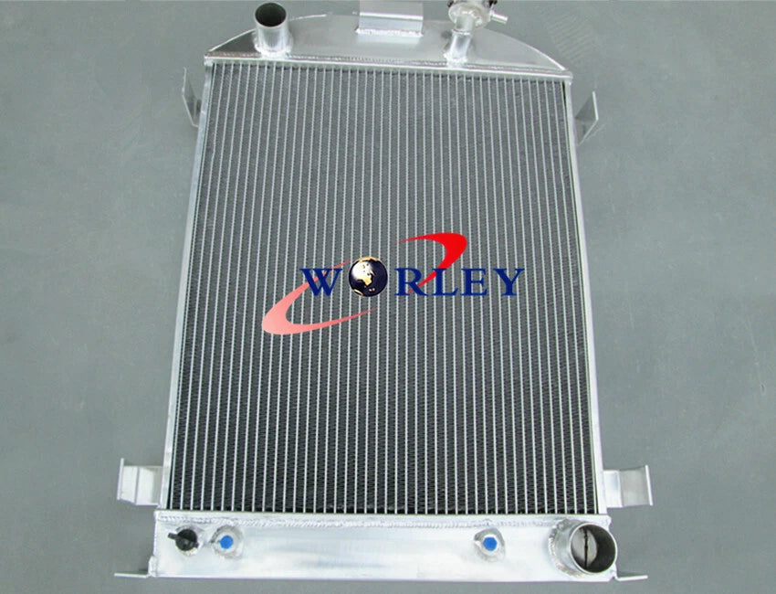 3 Row Aluminum Radiator for Ford Hi-Boy Grill Shells (1932)