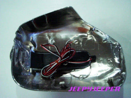 Chrome LED Mirror Covers for Mitsubishi L200 Triton Pajero (2005-2015)