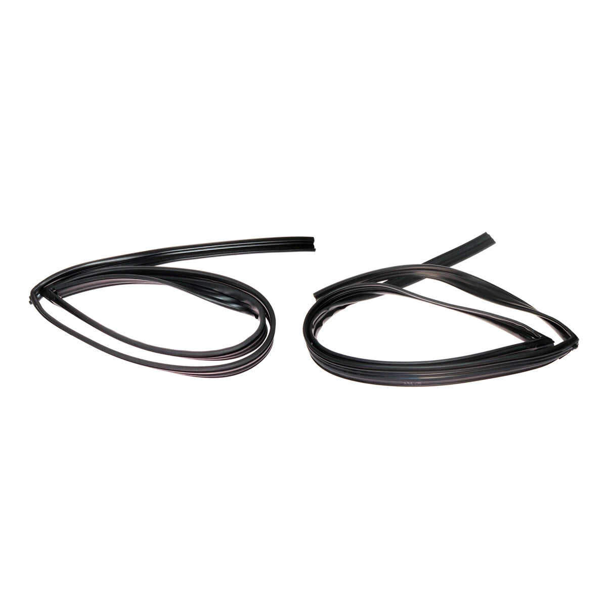 Weatherstrip Glass Run Channel Seal x2 for Honda Civic Coupe 2006-2011