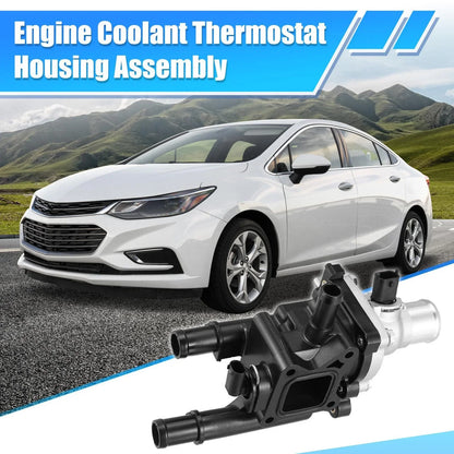 Engine Coolant Thermostat Housing for Chevy Cruze Sonic (2011-2028)