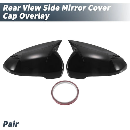 Rearview Mirror Cover Overlay Gloss Black for Hyundai Tucson (2015-2020)