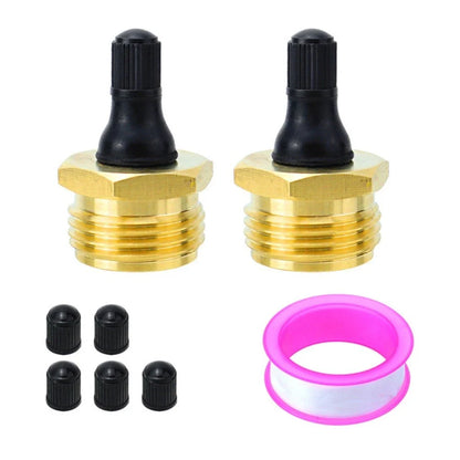 Brass Blow Out Antifreeze Valve Adapter for RV City Water Inlet Protection