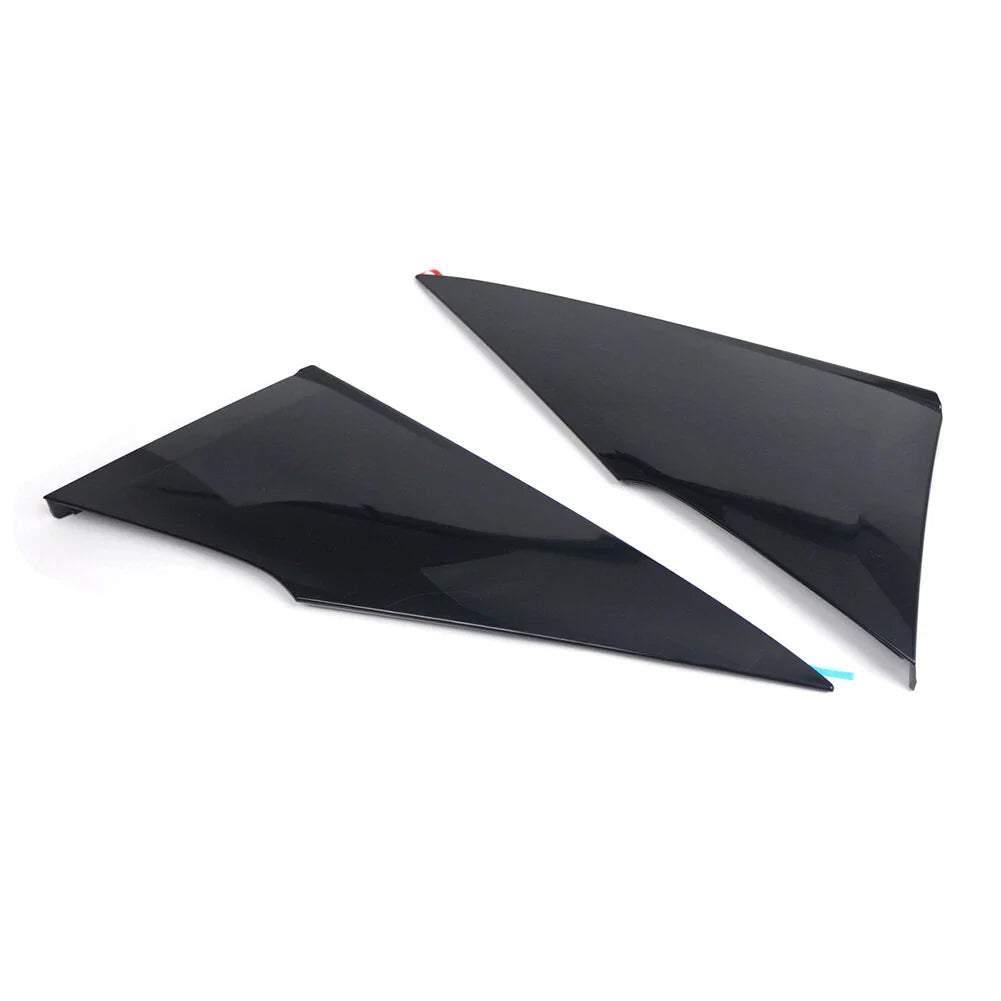 Glossy Black Rear Quarter Moldings Covers for Toyota Prius (2016-2022)