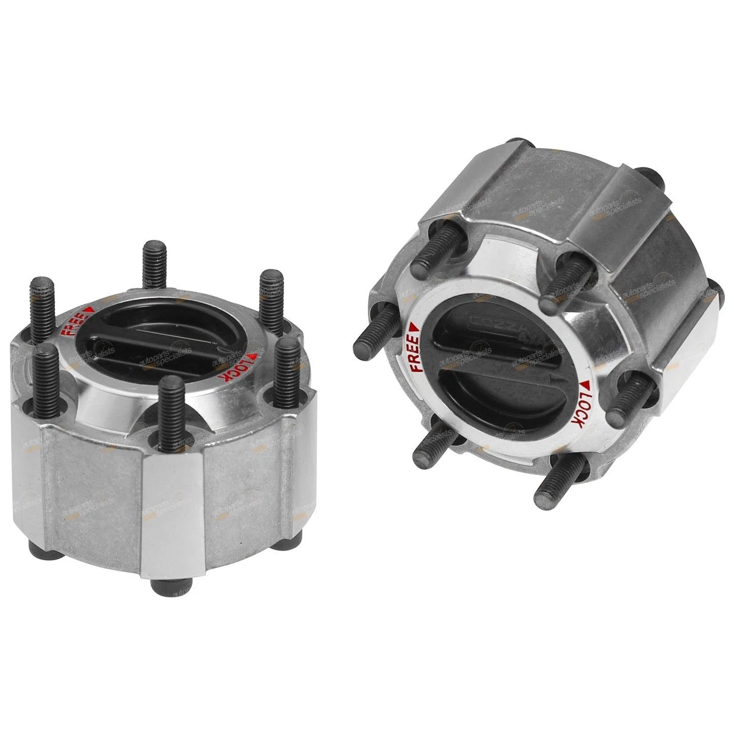 Alloy Free Locking Wheel Hub Set for Navara Pathfinder Terrano D21 D22 4X4