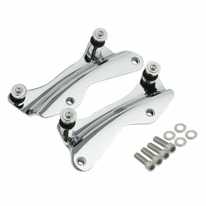 Backrest Sissy Bar Rack 4 Point Docking Hardware for Harley Road Glide (14-24)