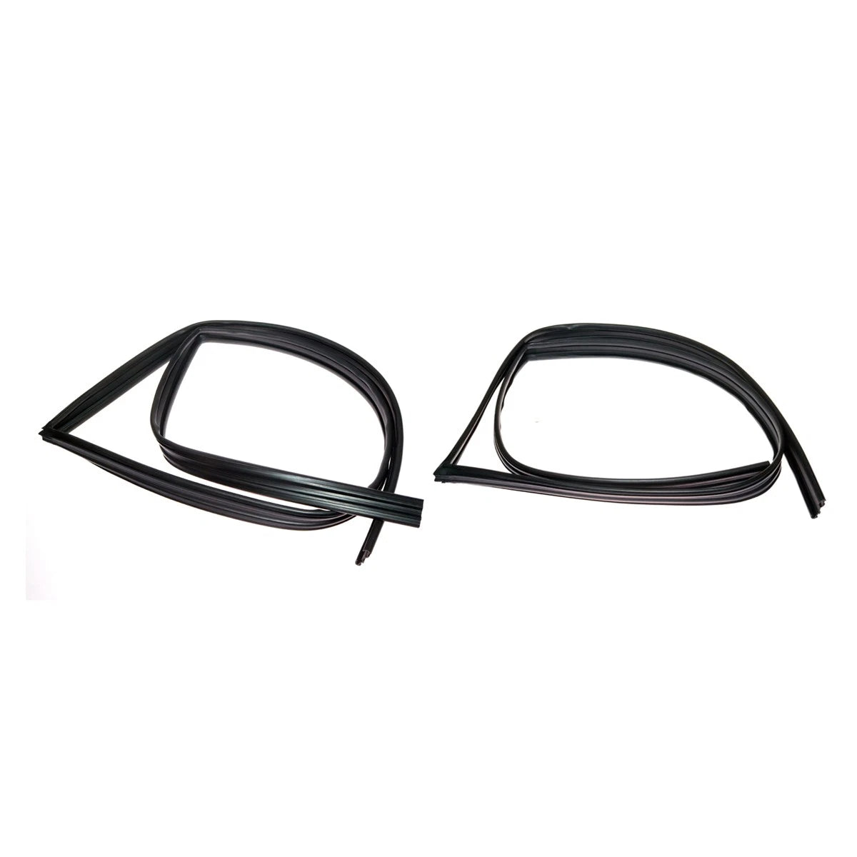 Set of 2 Door Window Glass Seals for Mitsubishi Triton L200 (1996–2006)