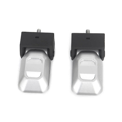Silver Hood Lock Latch for Jeep Wrangler JL, Gladiator (2018-2021)