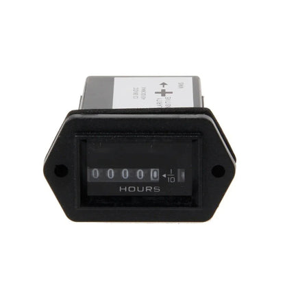 12V/36V Engine Tachometer Hour Meter for Diesel Engines Tractors Generators