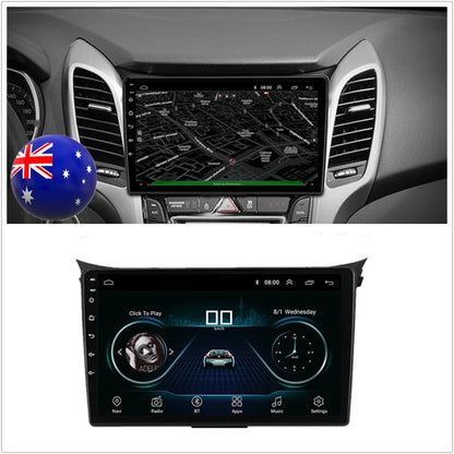 9" Android 10.1 Stereo Radio GPS BT DAB RDS for Hyundai I30 (2012-2016)