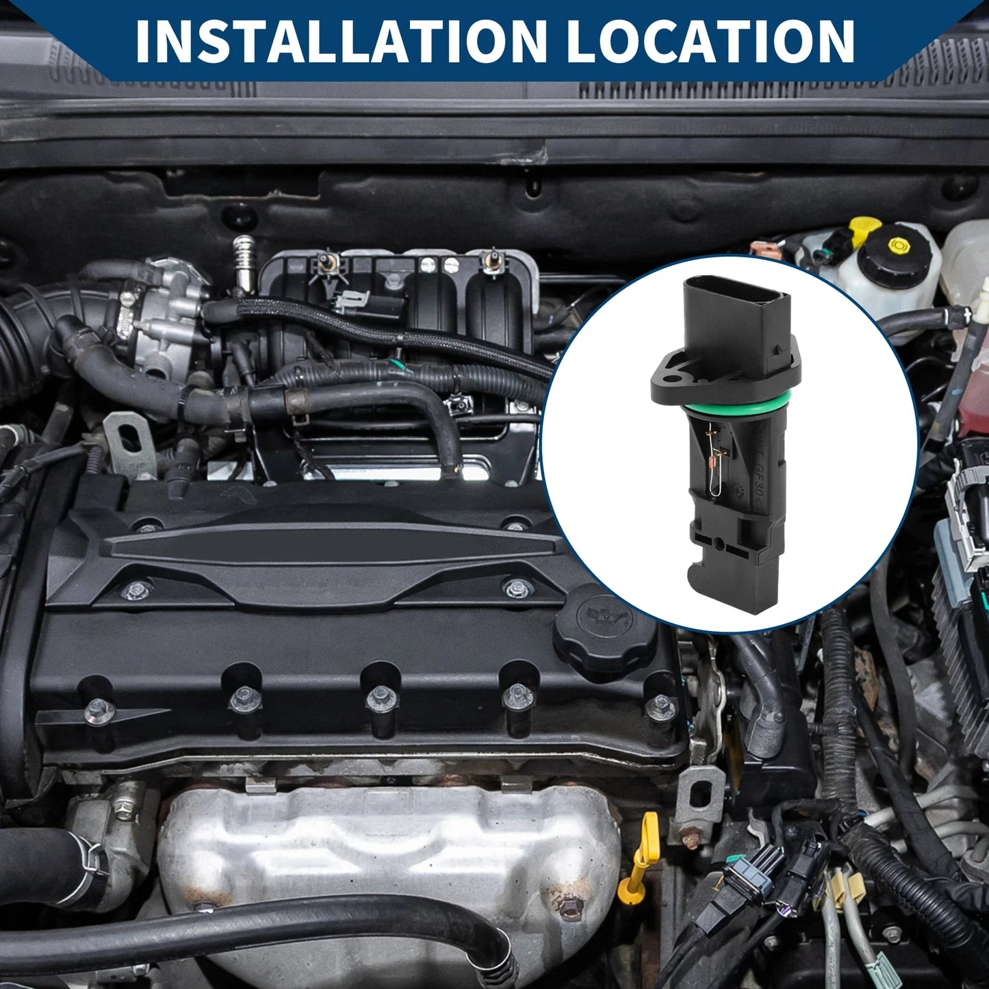 MAF Sensor Mass Air Flow Sensor Meter for BMW M5 (2000 - 2003)