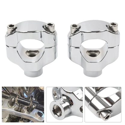 1 1/4" Handlebar Risers 1.65" Tall for Harley Softail Custom (2006–Present)