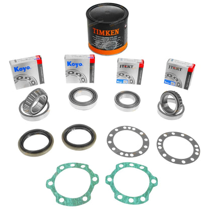 2 x Rear Wheel Bearing Kits with Disc Brake Grease for FZJ75 HZJ70 HZJ73 HZJ75