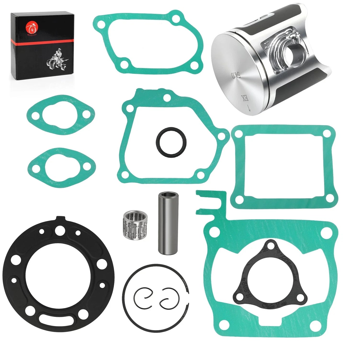 Top End Rebuild Kit 54mm Size B Piston for Honda CR125R (1992–1999)