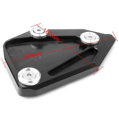 Kickstand Side Stand Extension Pad for BMW C650 GT (2012-2016) RED