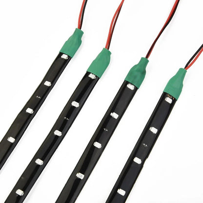 DC 12V LED Lights Strip Decor Flexible Lamps for Car