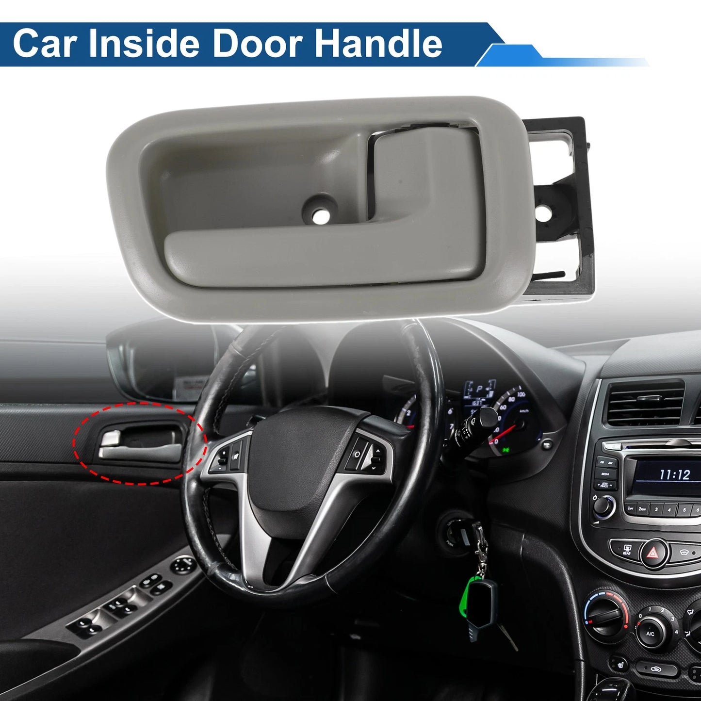 Interior Door Handle for Toyota Tundra (2000–2006) No. 692070C010 Beige
