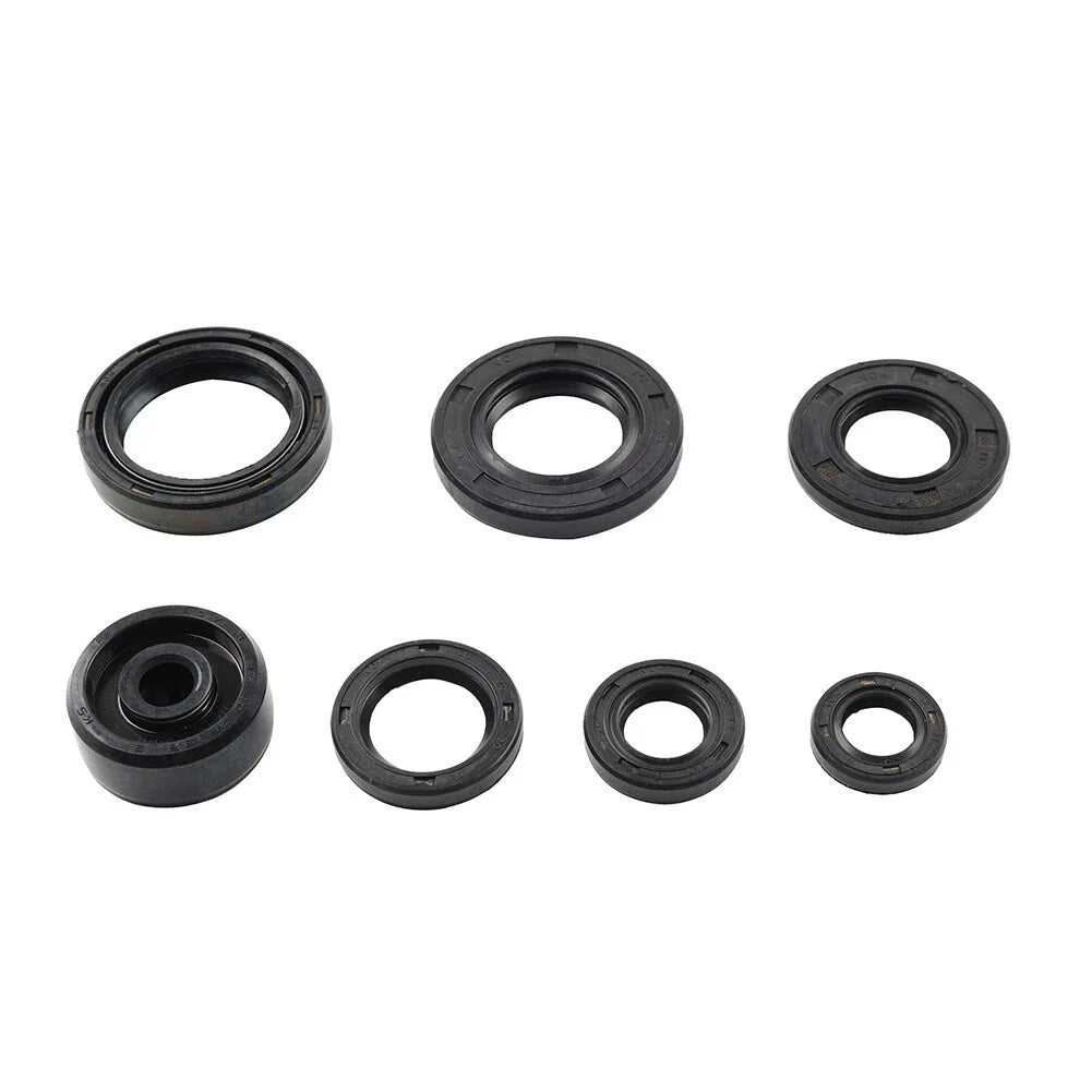 7 x Engine Oil Seal Kit for Yamaha DT200R, DT200WR (1988-1996)
