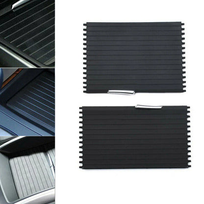 Storage Box Center Console Roller Blind Covers x2 for BMW X5 X6 (2007-2014)