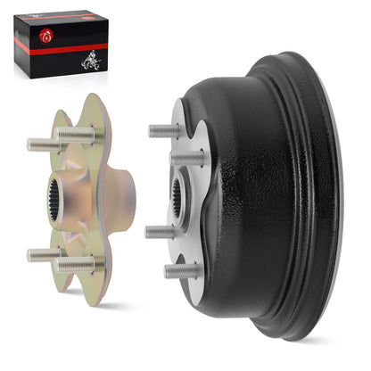 Rear Brake Drum & Hub for Yamaha Big Bear 350 (1996–1999)
