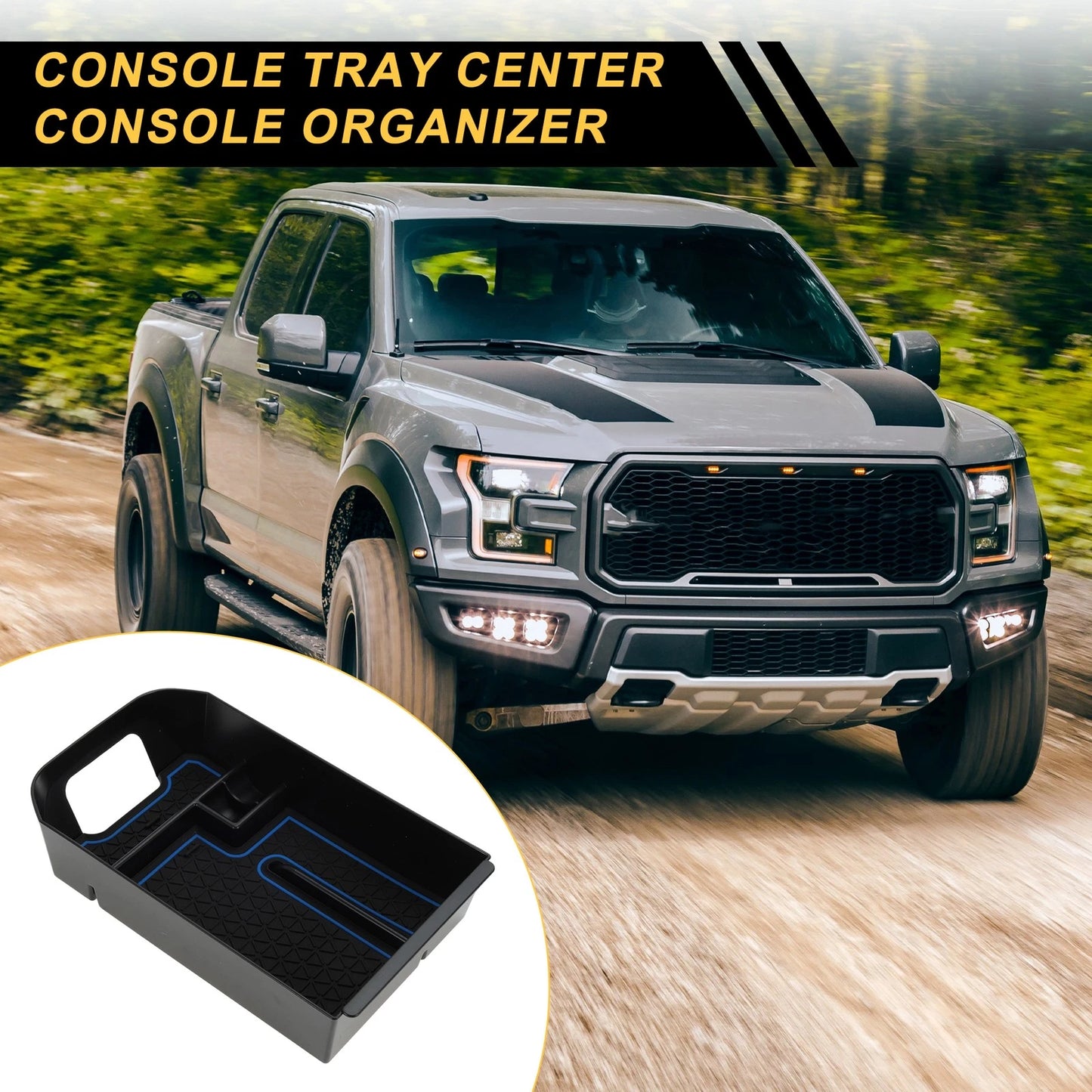 Center Console Armrest Organizer Tray for Toyota RAV4 (2019–2023)