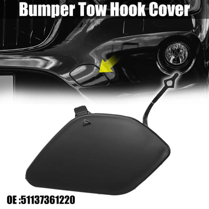 Tow Hook Cap for BMW X1 28i (2016-2019) Bright Black