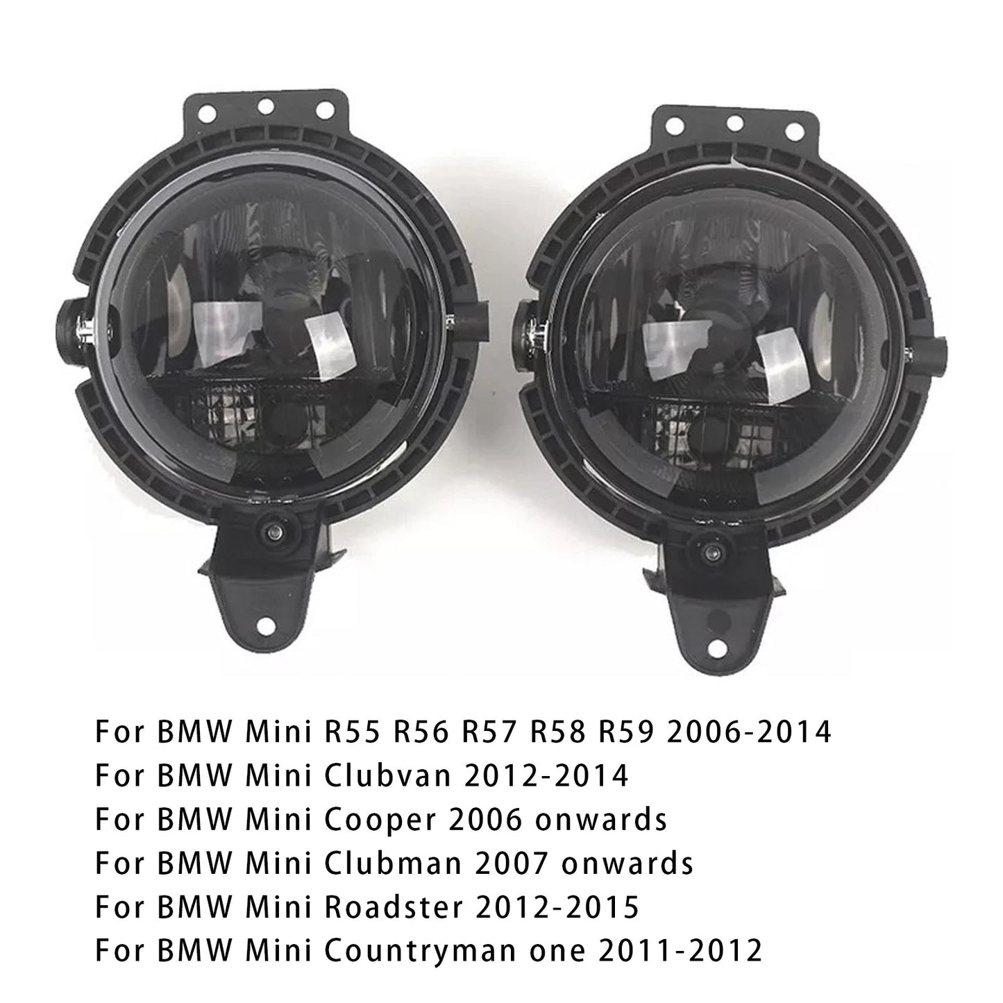 Set of 2 Fog Lights for Mini R55 R56 R58 R59 R60 (63172751295)