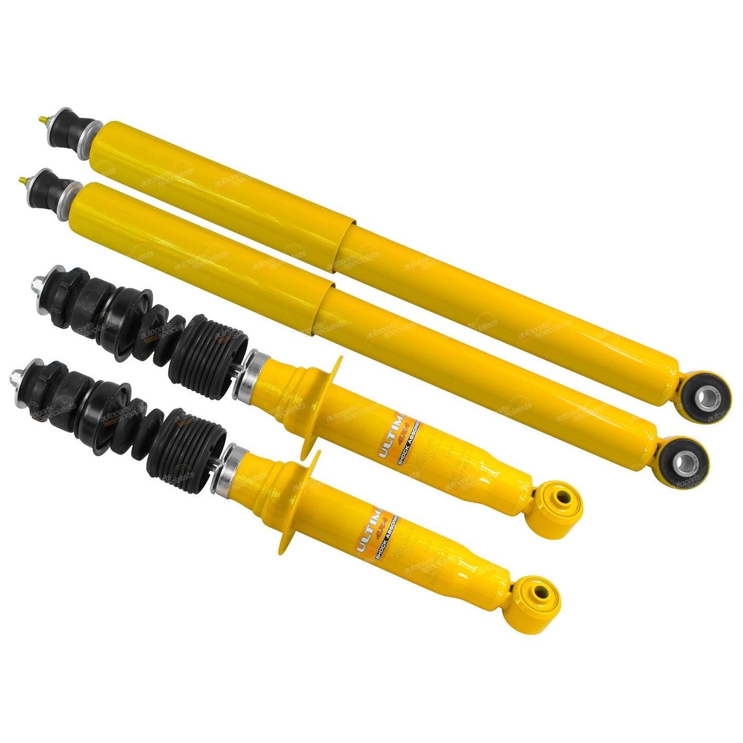 Front and Rear Gas Shock Absorber Kit for Pajero NM NP NS NT NW NX (2000–2015)