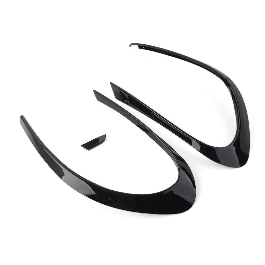 Front Bumper Fog Light Splitter for Mercedes Benz CLA Class (2016-2018)